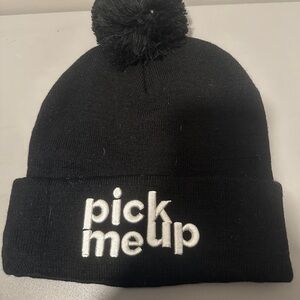 Pickmeup Black Beanie